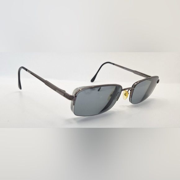 Kirkland Signature Other - Vintage Kirkland Signature Nicolas Gunmetal Oval Half-Rim Sunglasses Frames Only